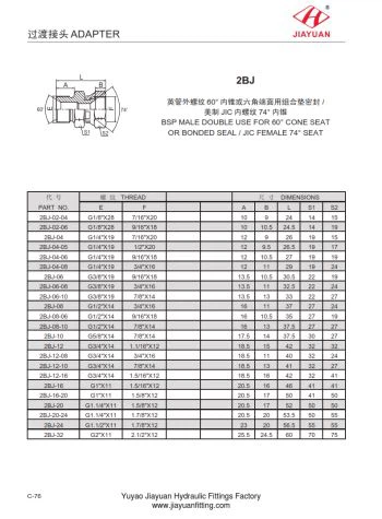 ตัวเชื่อมต่อ JIC แบบหมุน BSP 60